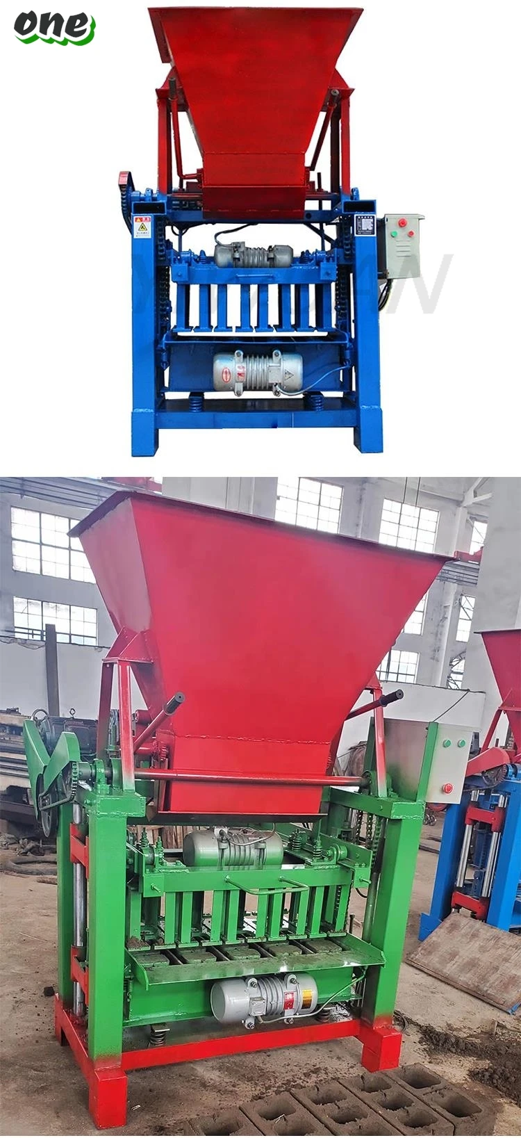 Small Hydraulic Brick Making Machine Electric Diesel Dual-purpose Brick Press Mobile Clay Interlocking Brick Machine