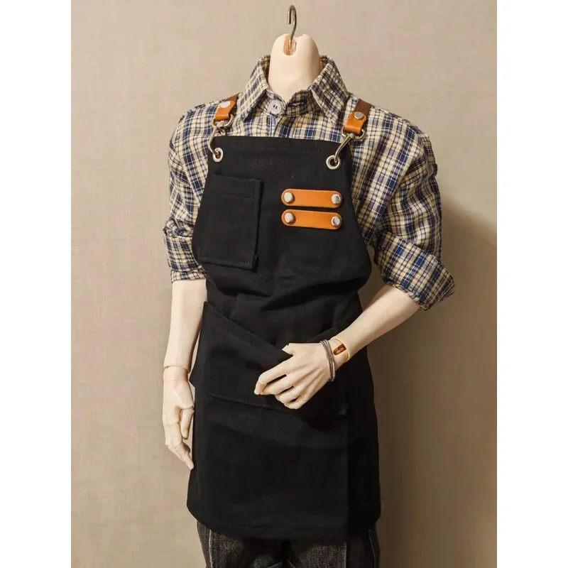 1/4 1/3 인형 옷 45cm, 75cm BJD 인형 소녀 장난감 커피 앞치마 드레스업 놀이집 패션 인형 액세서리, 인형 미포함