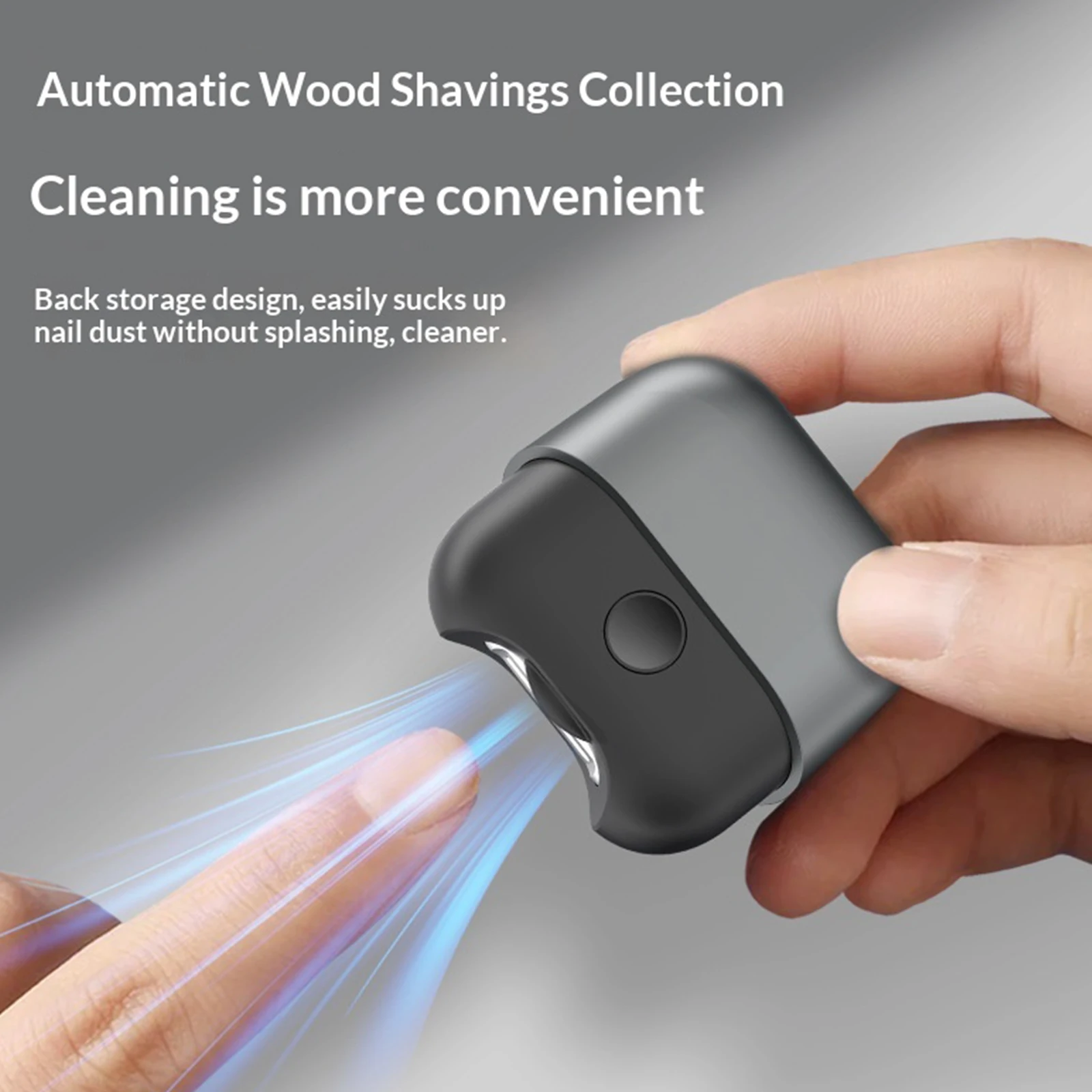 

Электрическая машинка для стрижки ногтей, автоматический триммер для ногтей с подсветкой и хранилищем, перезаряжаемый триммер для ногтей, интеллектуальное обнаружение безопасности