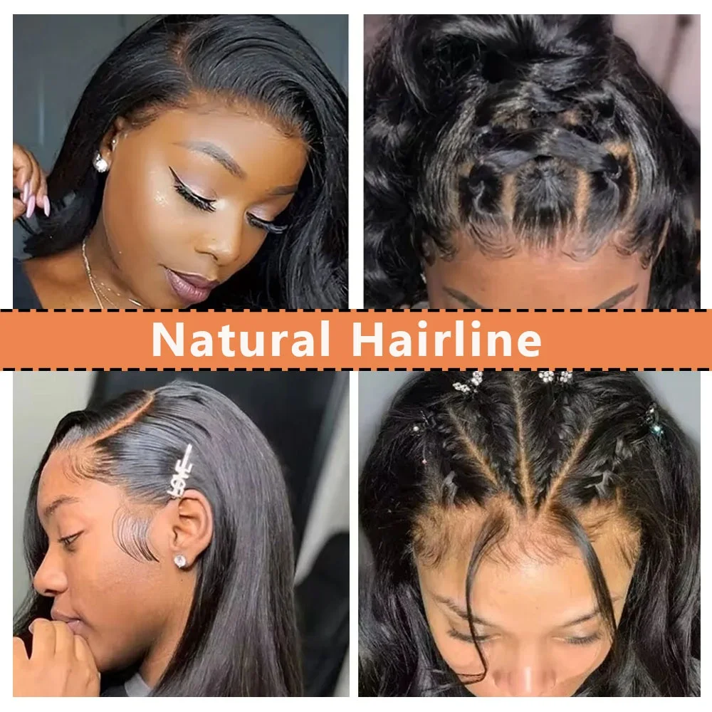 شعر مستعار بشري مستقيم ، دانتيل أمامي عالي الدقة ، انتزع مسبقًا ، كثافة ، 13 × 4 ، 30 بوصة ، 13 × 4