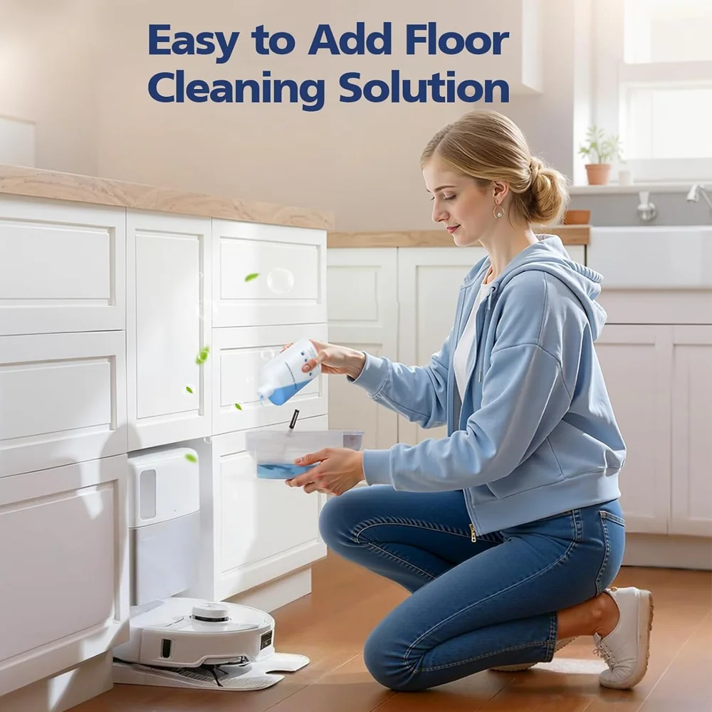1000 ml Floor Cleaning Solution for Roborock Qrevo / QV 35A / QV 35S / Saros 10 / Saros 10R / Saros Z70 / S8 / S7 / Q10 / Q8 MAX image 5