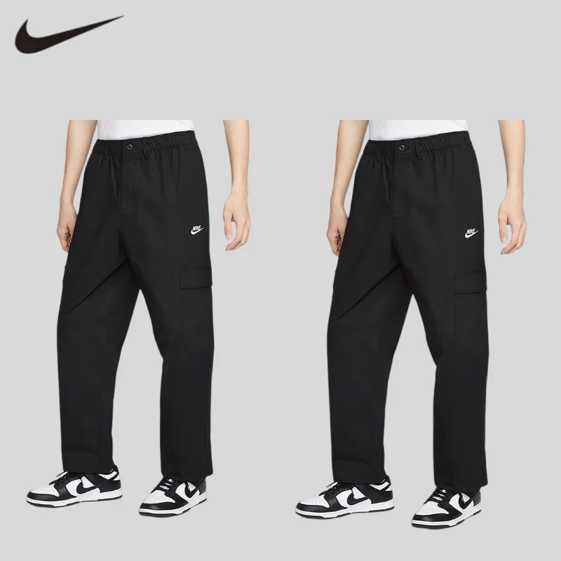 Nike - Pantalones de trabajo deportivos de mezclilla para hombre, modelo Club Sporty, HV1434-011+HV1434-011