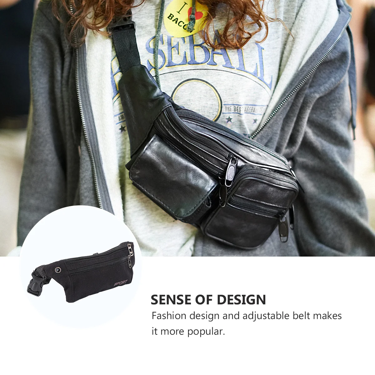 

Водонепроницаемая спортивная поясная сумка, легкая холщовая сумка, регулируемый пояс для бега, пешего туризма, путешествий, верховой езды, черная