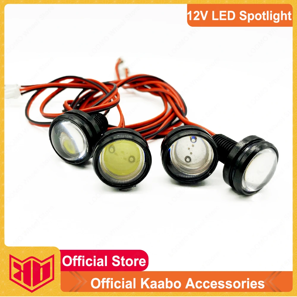 Original Kaabo Mantis 8/10 New Version 12V LED Spotlight 12V LED Brakelight for Kaabo Mantis 8/10 Official Kaabo Accessories