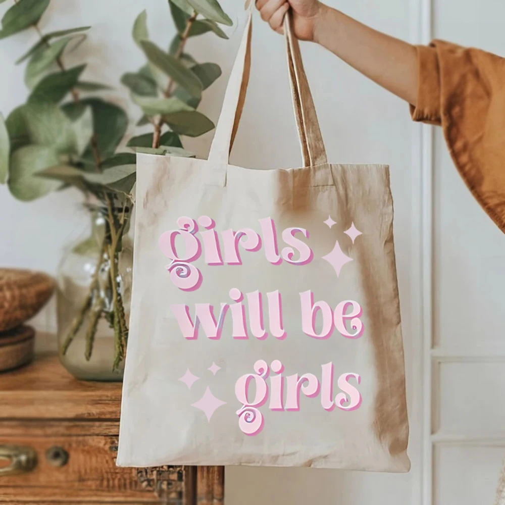 Le ragazze saranno ragazze borse da donna borse da ragazza Power Bags borsa da donna femminista supporto da donna borsa da donna femminile borse da donna retrò Girly