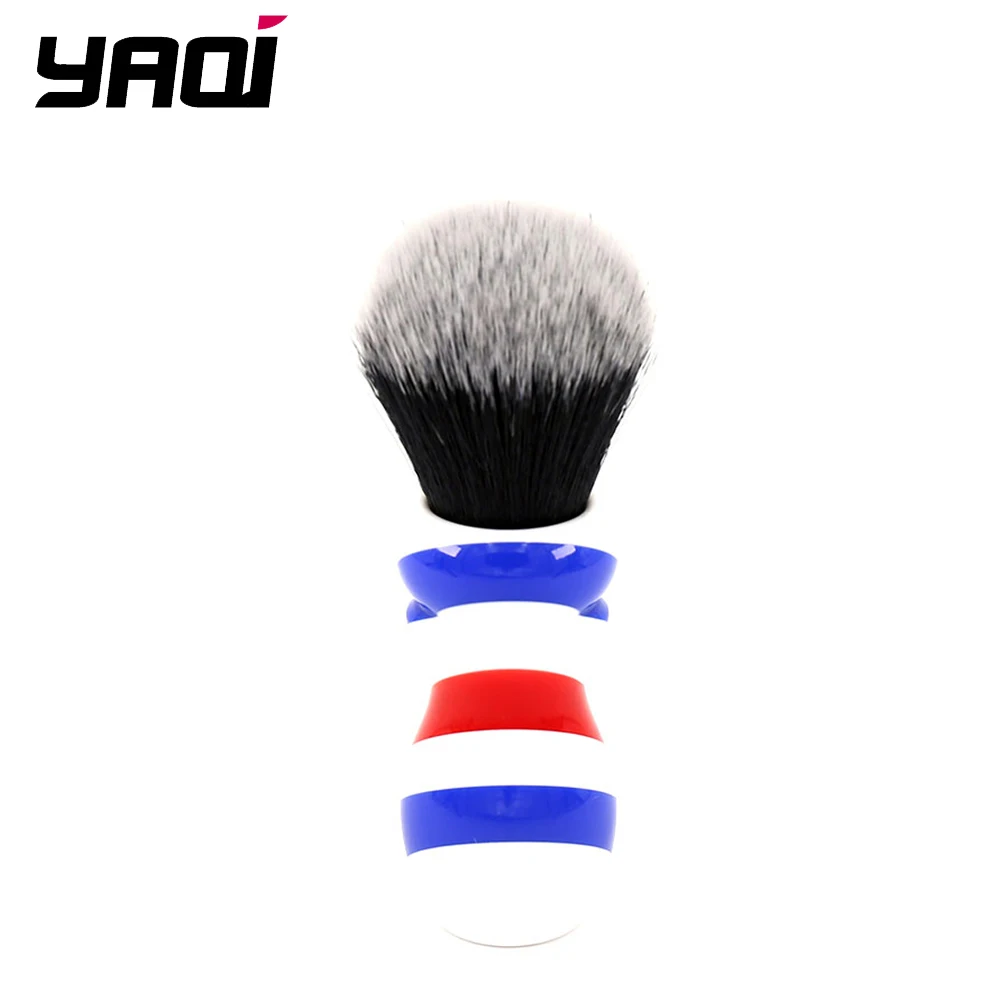 

Yaqi New Barber Pole Style 24mm Tuxedo Knot mens Shaving Brush