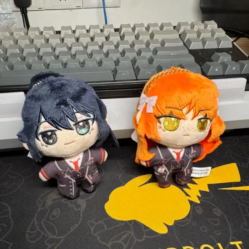 

Anime Limbus Company 10cm Cotton Plush Doll Ishmael Dante Faust Don Quixote Collectible Toy for Room Decoration And Cartoon Fans