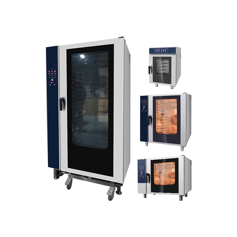 【2026】Horno de vapor combinado compatible con WiFi con gestión de menú conectado en la nube Vaporizador combinado Energy Star con 360 °   Distribución de vapor