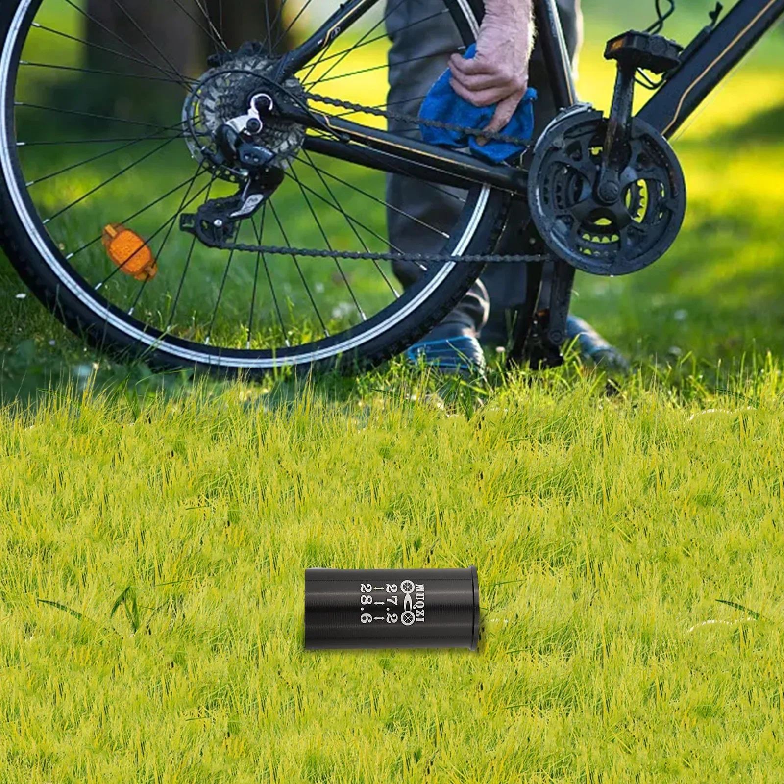 Anodized Aluminum For Seat Tube Reducer Sleeve for Consistent Fit Between Disparate For Seatpost and For Seat Tube Dimensions