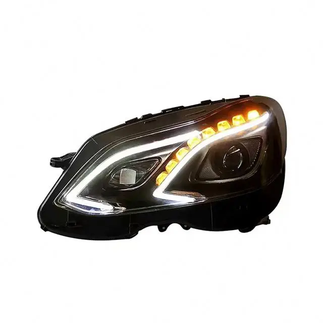 Latest Technology Products W211 2008 Headlight for Mercedes with Benz E-Class E200/E260 Headlights, Old Model To New Mode Headl