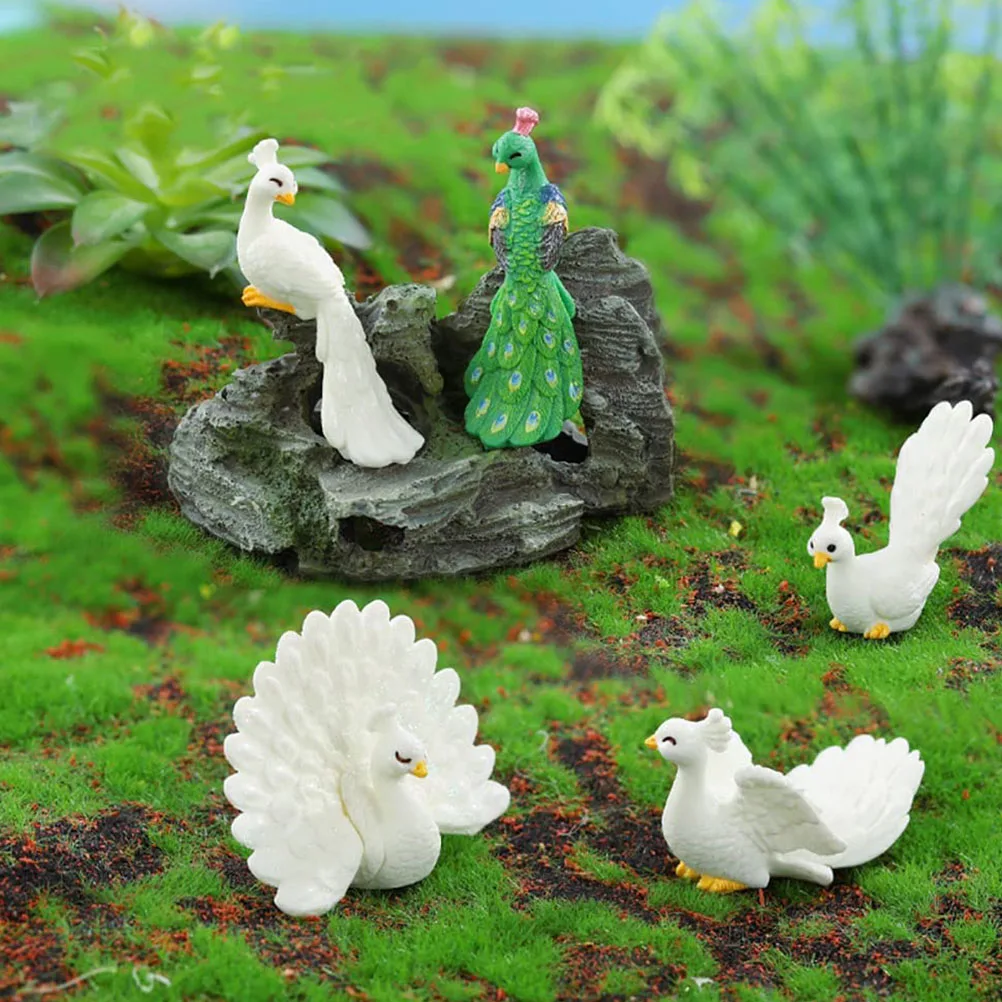 

17 Garden Statue Miniature Resin Ornaments Figurines Bonsai Decoration Landscape Flowerpot Decor Bonsai Micro Ornament