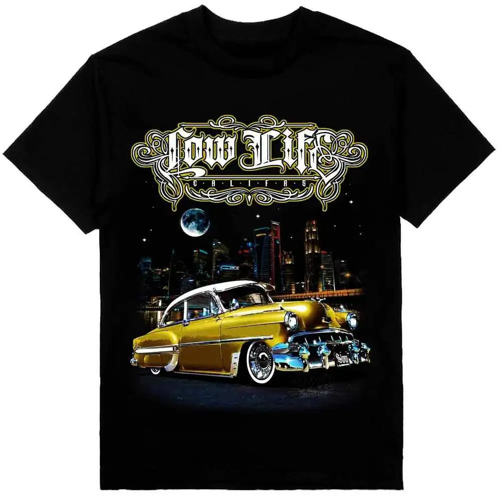 Low Rider Classic Mens Heavyweight T-Shirt Print On Shaka Wear Tee High Quality 100%Cotton Short Sleeve