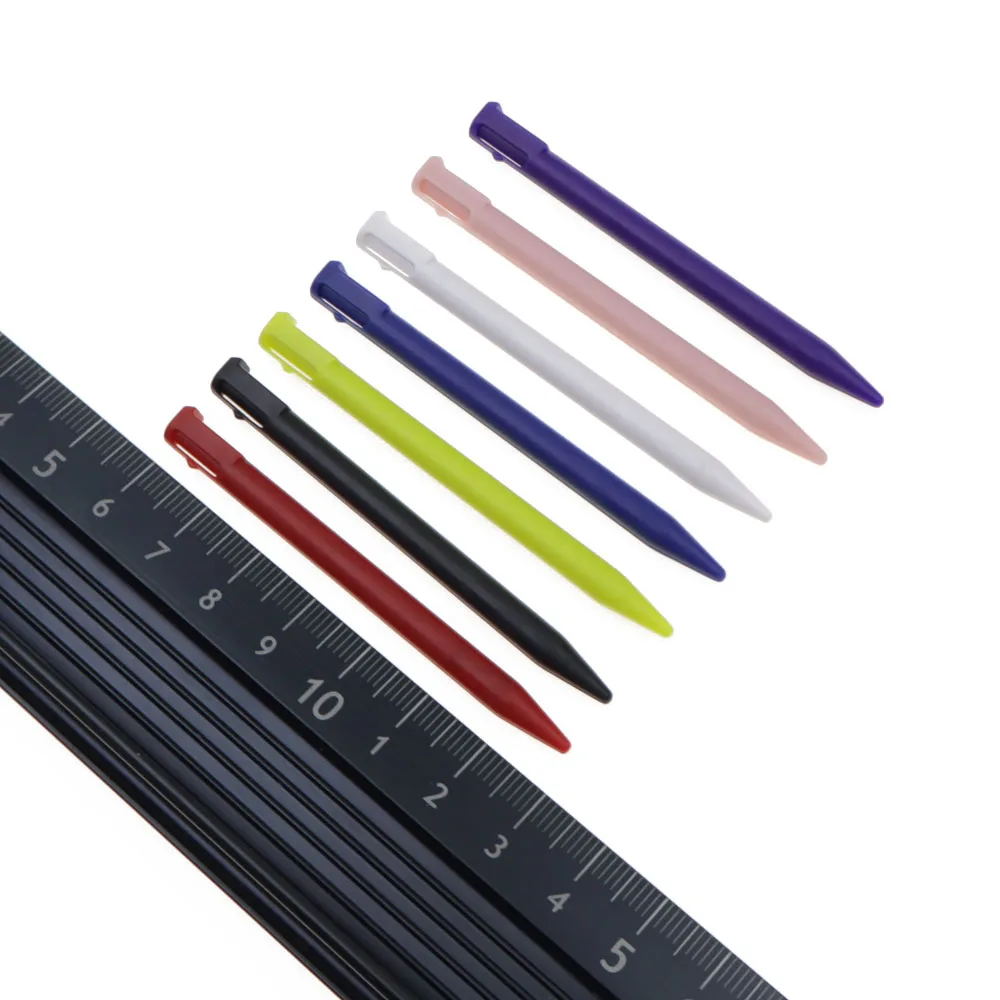 7 Colors Stylus Pen Set for 3DS, Plastic Touch Screen Replacement Pen, Game Console Touch Stylus Accessory