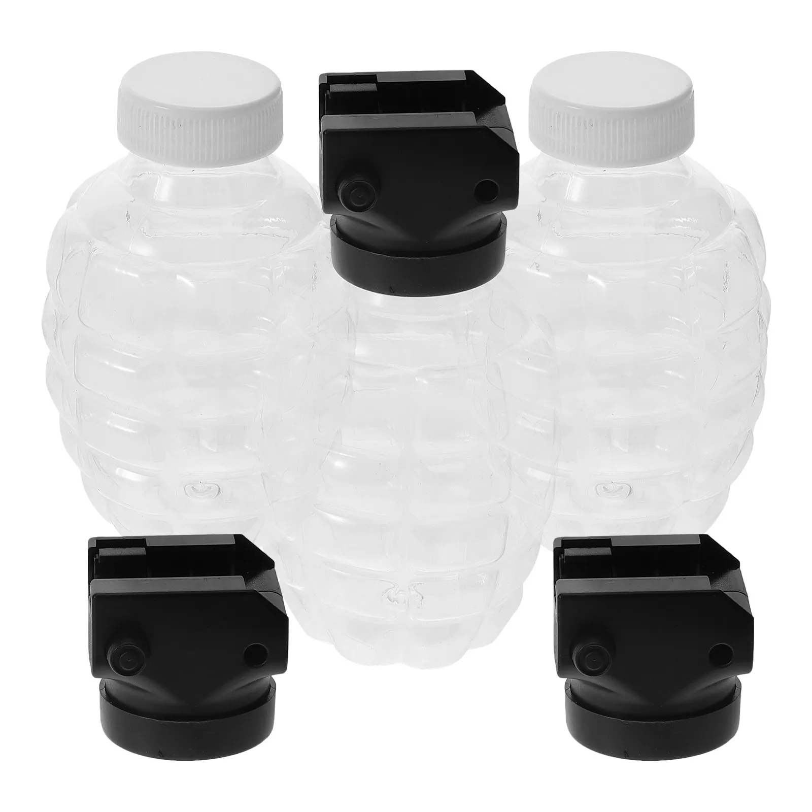 

3Sets Beads Subpackage Bottle Pineapple Reliable Shooter Accessories Easy Carry Storage Bottles Transparent Design