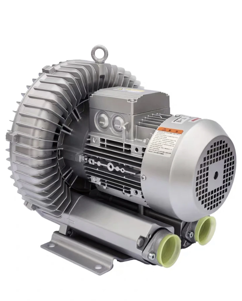 22RB-730-7AH26 3KW High Pressure Blower For Soybean Product Feeding Vacuum Suction Blower