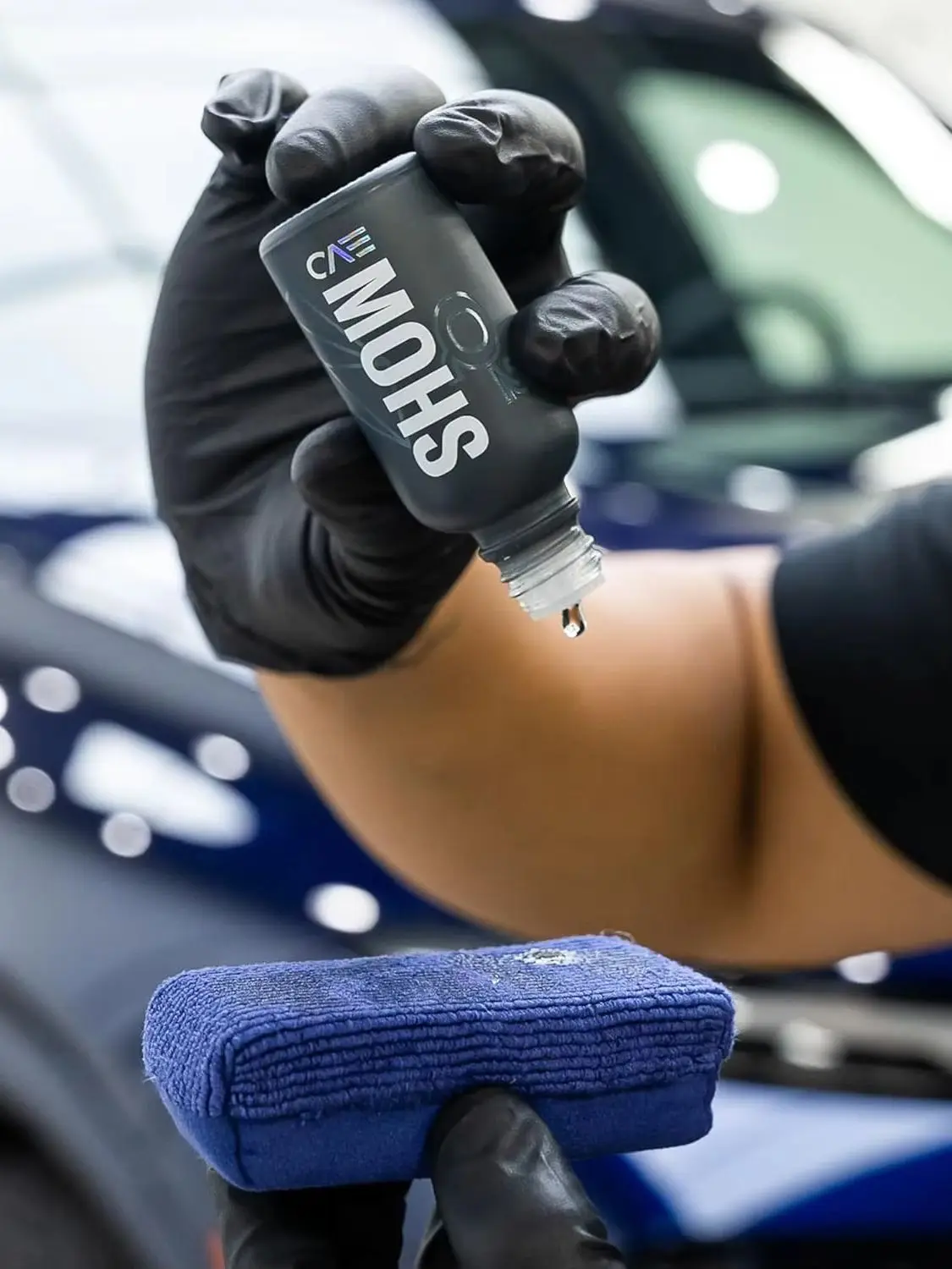 GYEON MOHS Auto-Keramikbeschichtung | Tiefglanz & 3-Jahres-Schutz | DIY Lackier-Set, Langanhaltender Glanz | Einfach zu bedienen – Detail 2