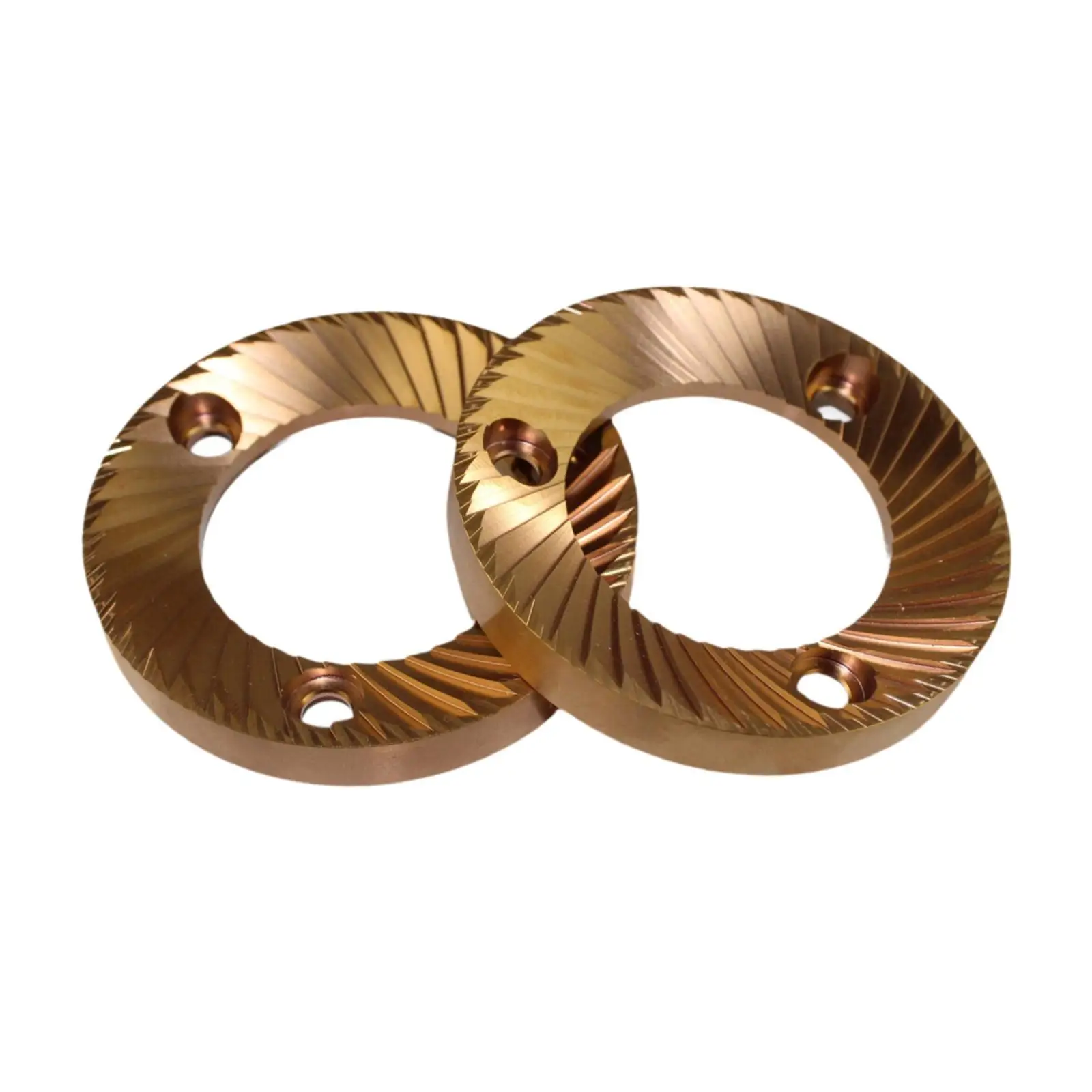 

2Pcs 64mm Flat Burrs Espresso Machine Parts Replacement Coating Surface Coffee Machine Accesory High Milling for DF64 DF64E
