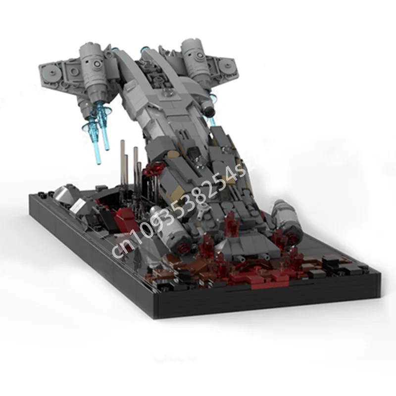 

836pcs MOC Micro Diorama Onyx Cinder REBORN Star Battle Building Blocks Christmas toy Gift Hands-on ability up Brick creative