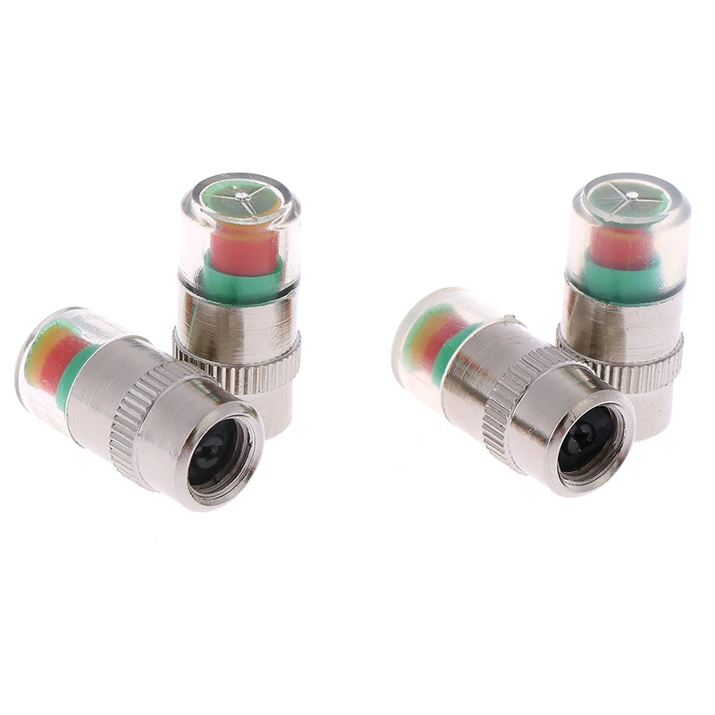 4-sensor TPMS Kit For Cars — Comes With Valve Stem Sensors, A Handy Pressure Gauge, And Instant Low-pressure Alerts