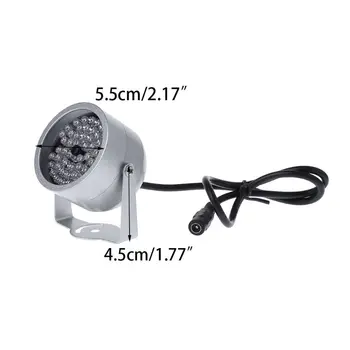 Cámara de seguridad CCTV, iluminación LED, infrarroja, nocturna, para Vis, 48