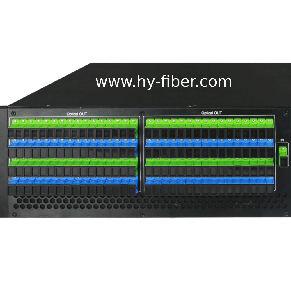 Imagem -04 - Amplificador Óptico Catv com Wdm Dual Power Gpon Amplificador de Fibra Doped-érbio Edfa 64x13dbm 1550nm