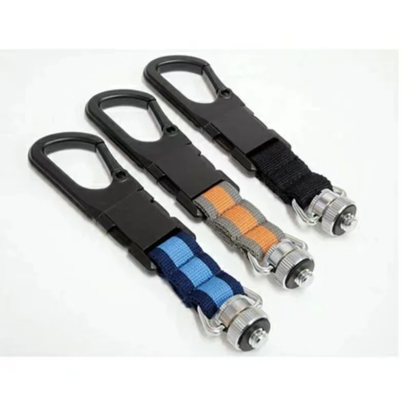 Gancho portátil para cámara de Montañismo Micro SLR, gancho de cinturón de tornillo 1/4, accesorios para cámara