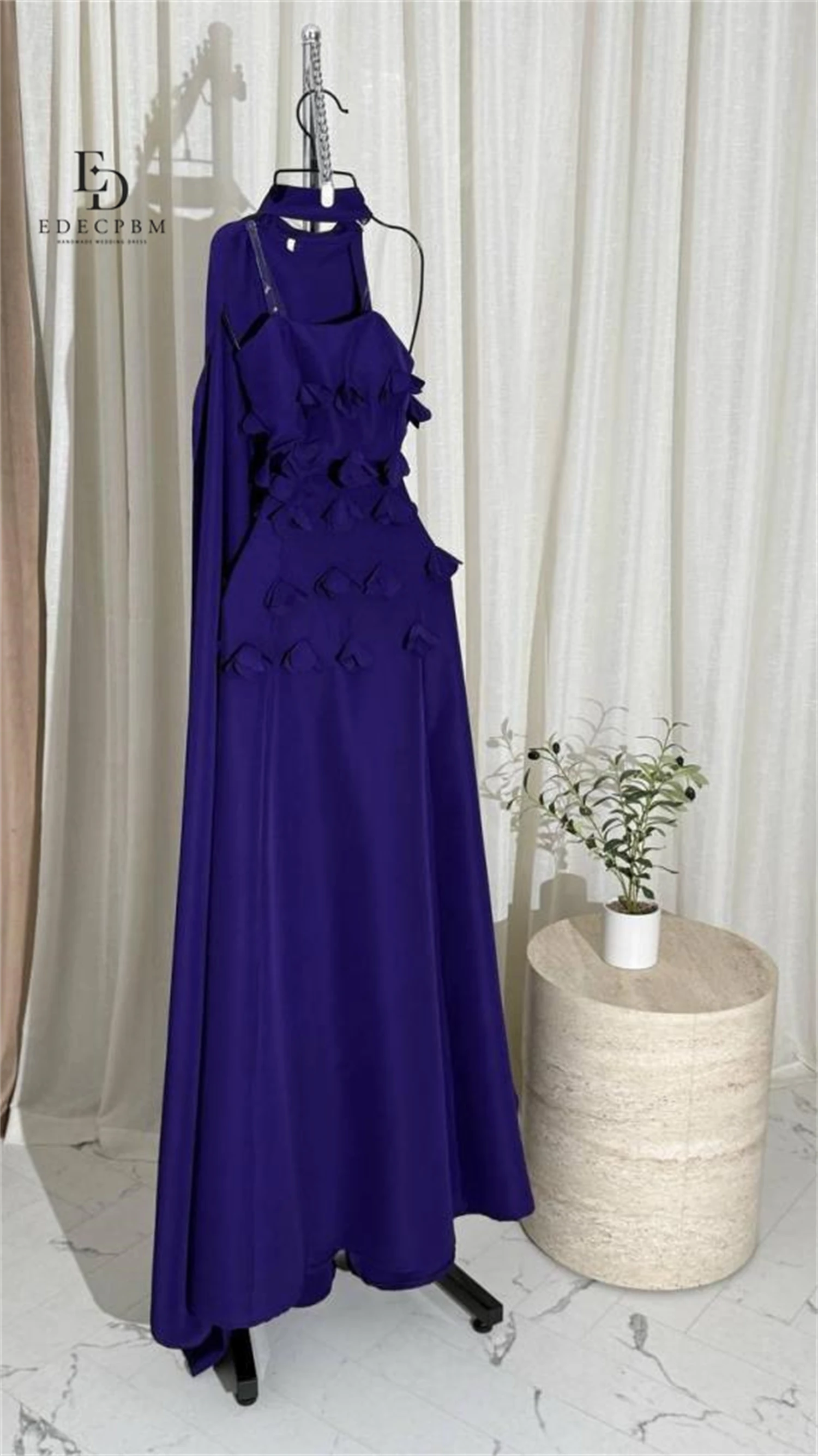 EDECPBM Vestido personalizado para ocasiões especiais Vestidos de baile de luxo Vestido de festa de casamento Vestido de coquetel Vestido longo elegante