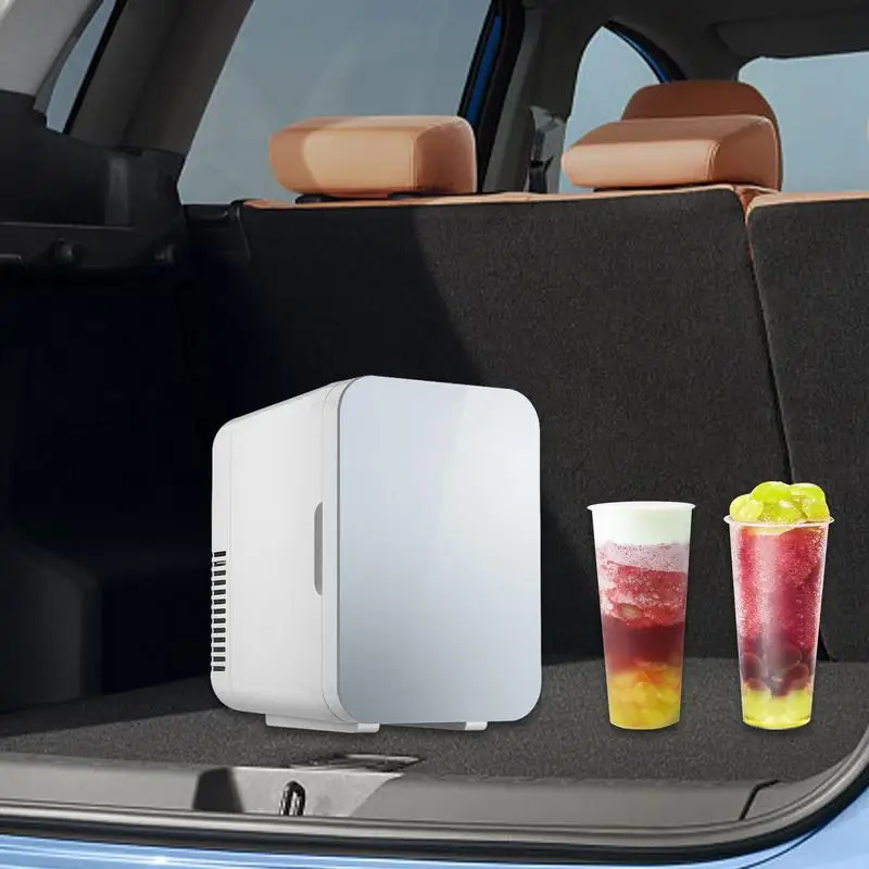 Mini Fridge For Car Mini Fridge USB Energy-Saving 12V Refrigerator Freezer Compact Design Portable Fridge For Car Drinks