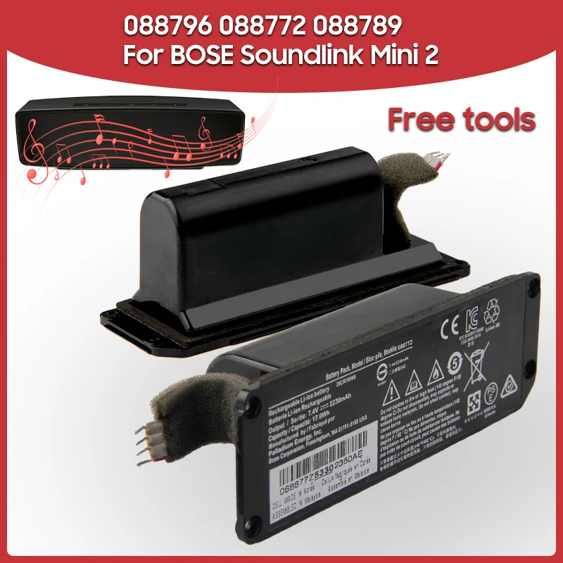 Batería de repuesto original para BOSE Soundlink Mini 2 II Bose 088789 088796 088772 Baterías para altavoces Bluetooth