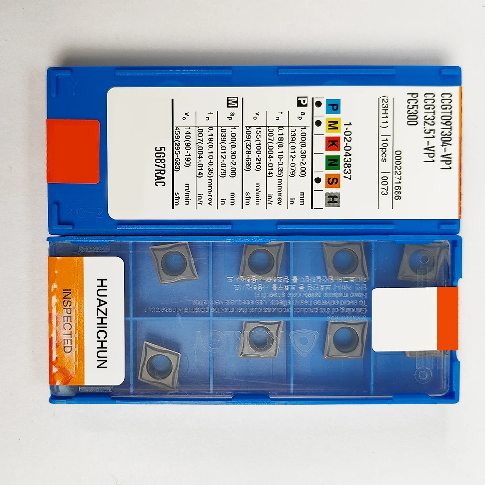 

HUAZHICHUN CCGT09T304-VP1 PC5300 Milling Inserts Turning Tools