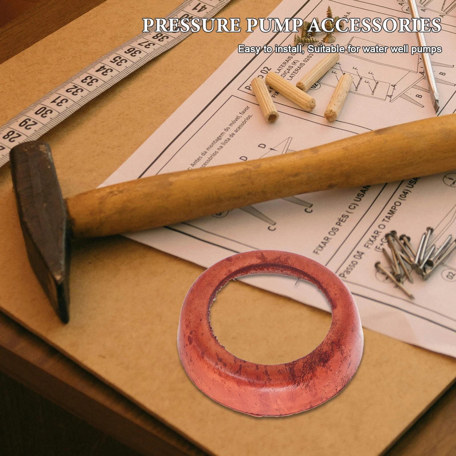 

Water Pump Seal Cup Universal Replacement for Pitcher Pump Durable Seal Cup Part Drive Accessories Drive Supplies