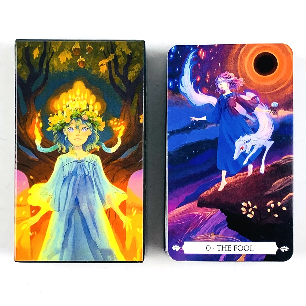 

Карты Таро, 78 шт., колода Таро, уникальная настольная игра для гадания, сочетающая лицо и фантастика для особых читаний, семейных развлечений