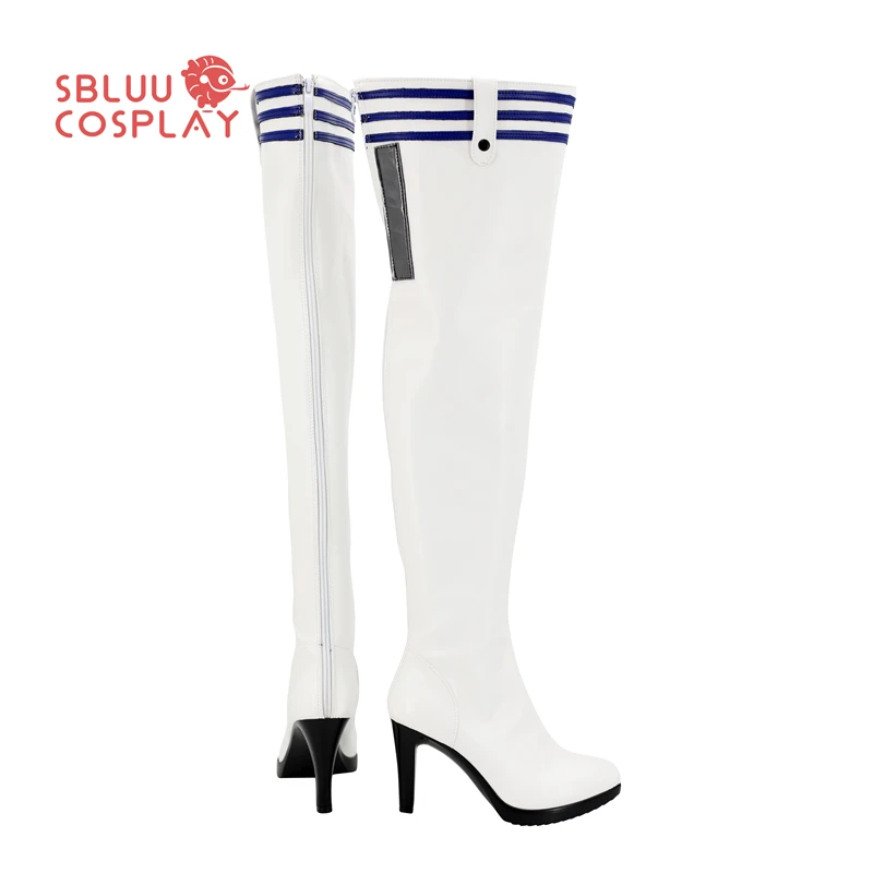 أحذية SBluuCosplay Game Nikke Neon التأثيرية لحفلات الهالوين مصنوعة حسب الطلب