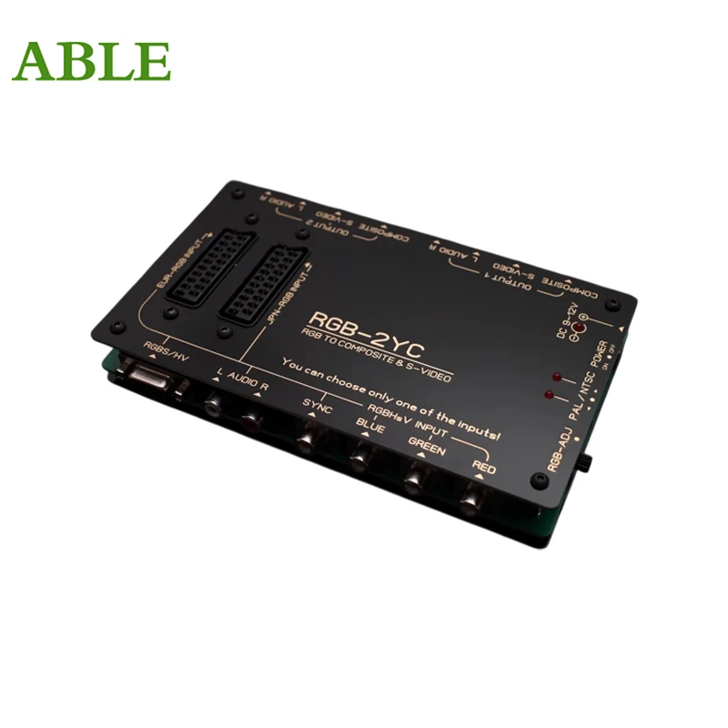 

Neogeo RGB To Composite & S-Video RGB Scart Video Converter Dual Output For NG Md CGA TV Retro Video Game Console Accessories