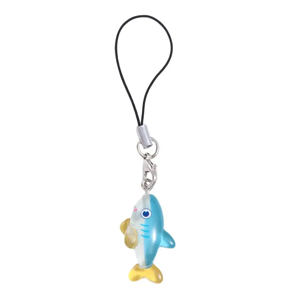 

Hanging Cord Lanyard Fish Phone Chain Keychain Starfish Phone Hanging Rope Sea Horse Blue Shark Mobile Phone Chain Trinket Gift