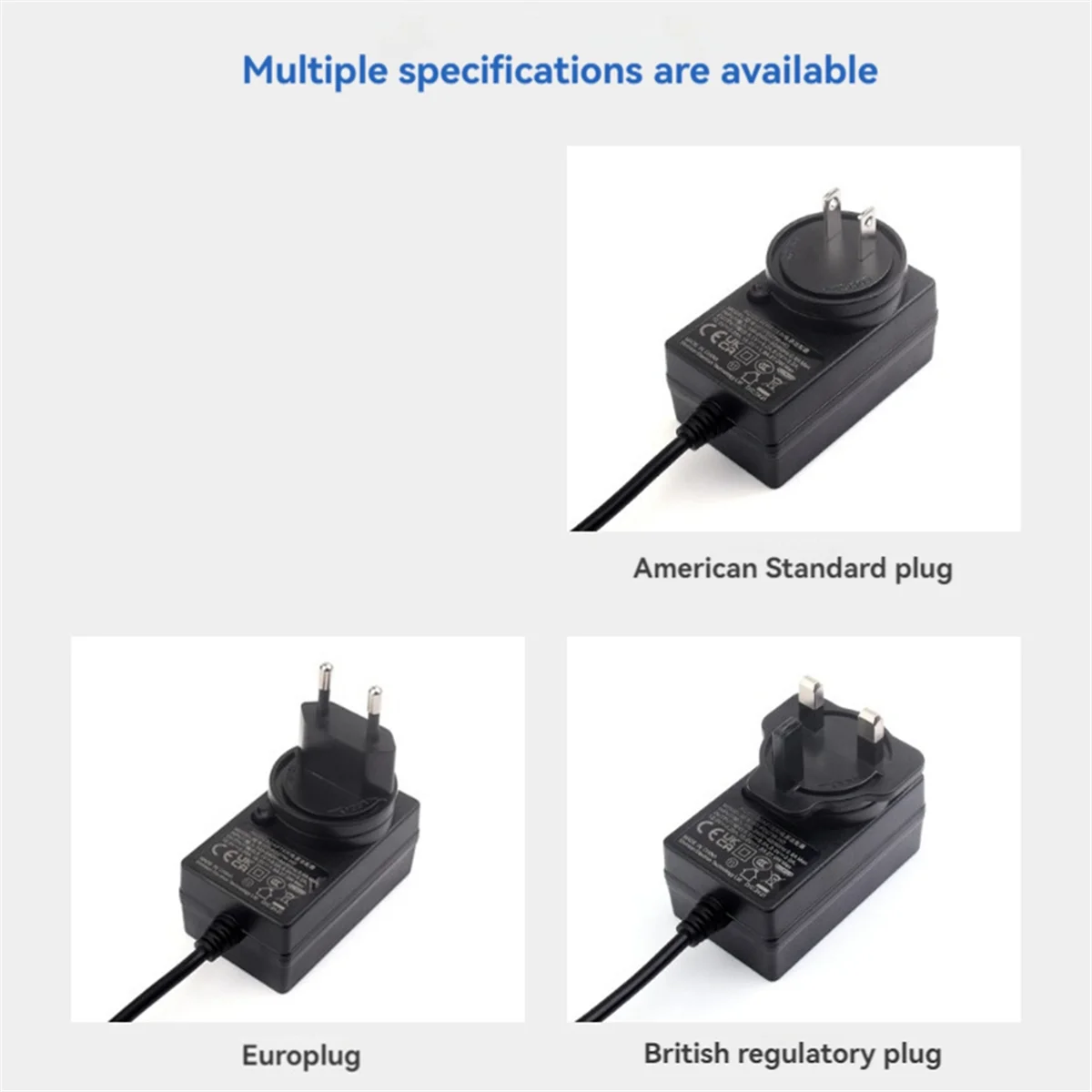 Untuk 5 catu daya 27W Tipe C pengisi daya adaptor daya PD catu daya untuk 5 colokan EU