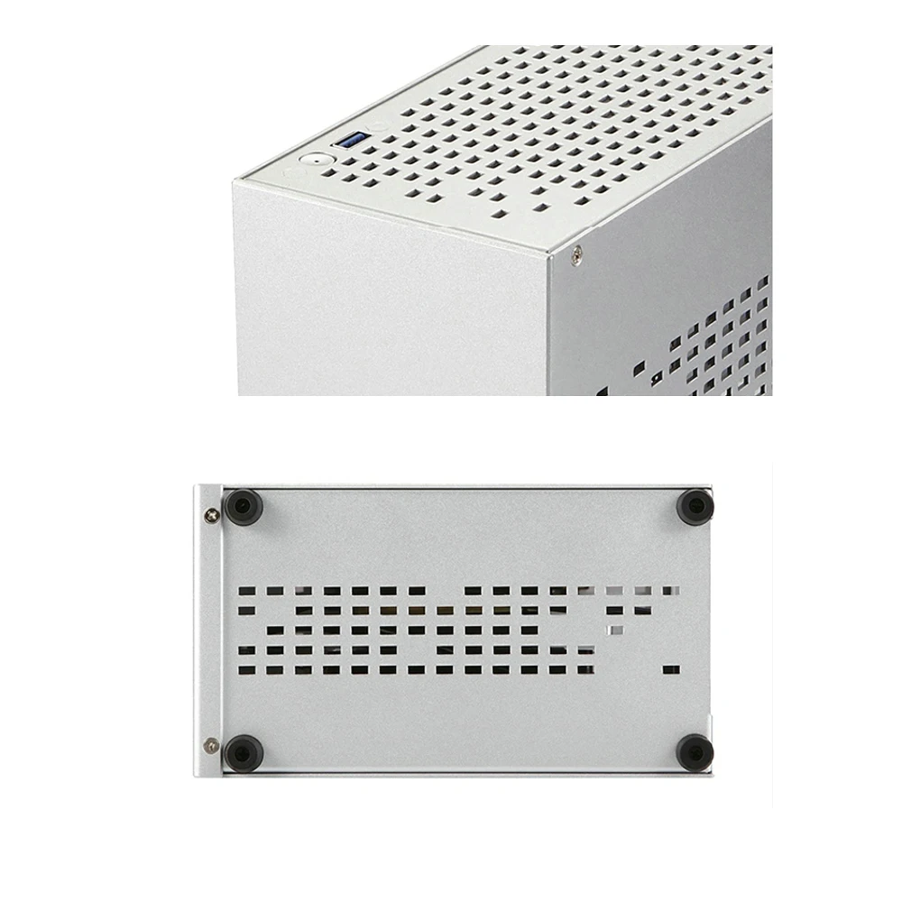 HTPC Mini ITX A4, chasis de aluminio de 2,0mm, soporte para ordenador, RTX2070 tarjeta gráfica, I5, estuche de exhibición discreto, K39, A07, A39