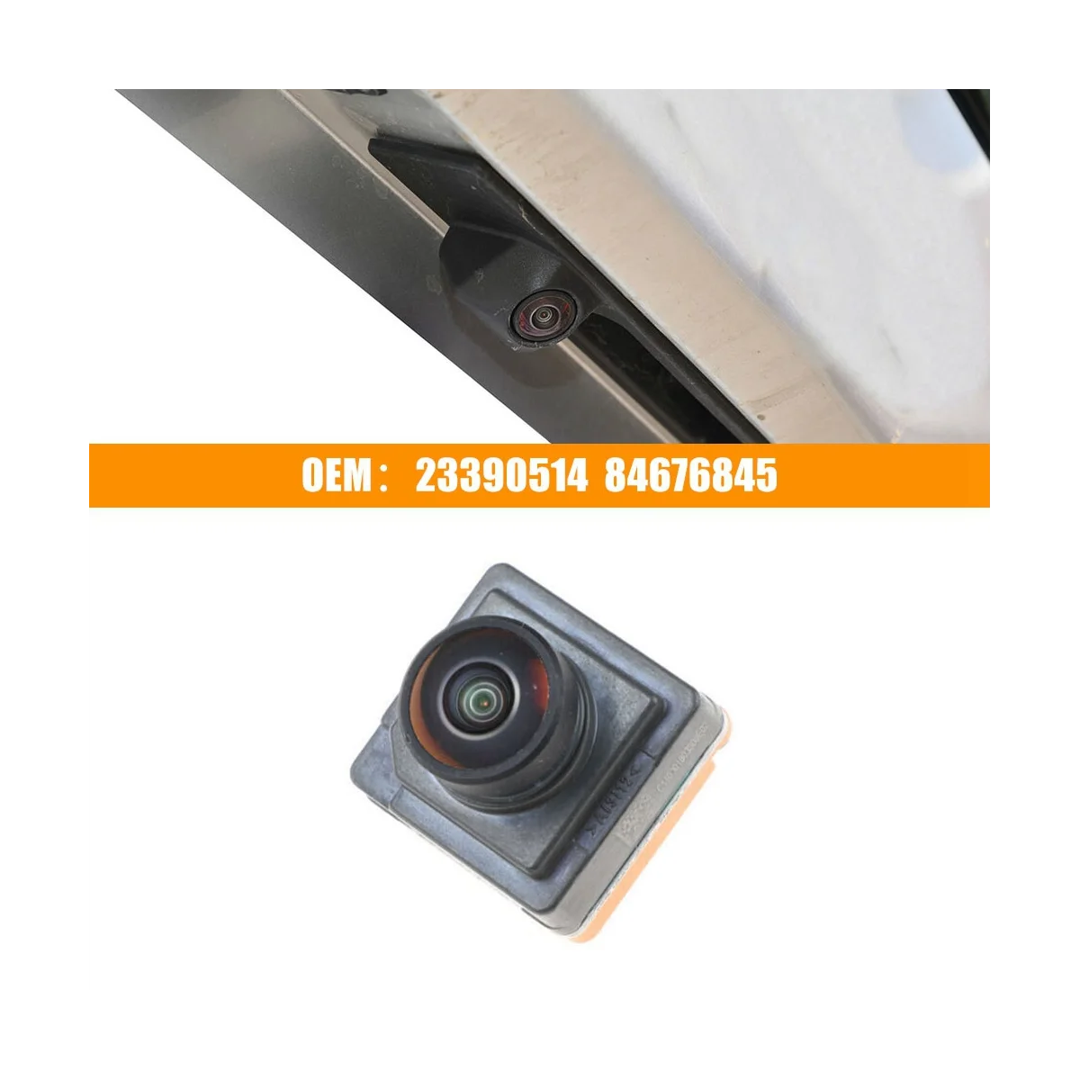 

23295906 Rearview PARKING Camera for Chevrolet Silverado 1500 2500 GMC 2019 1X364058 Sierra Cadillac CT6 Buick 84676846 84884484
