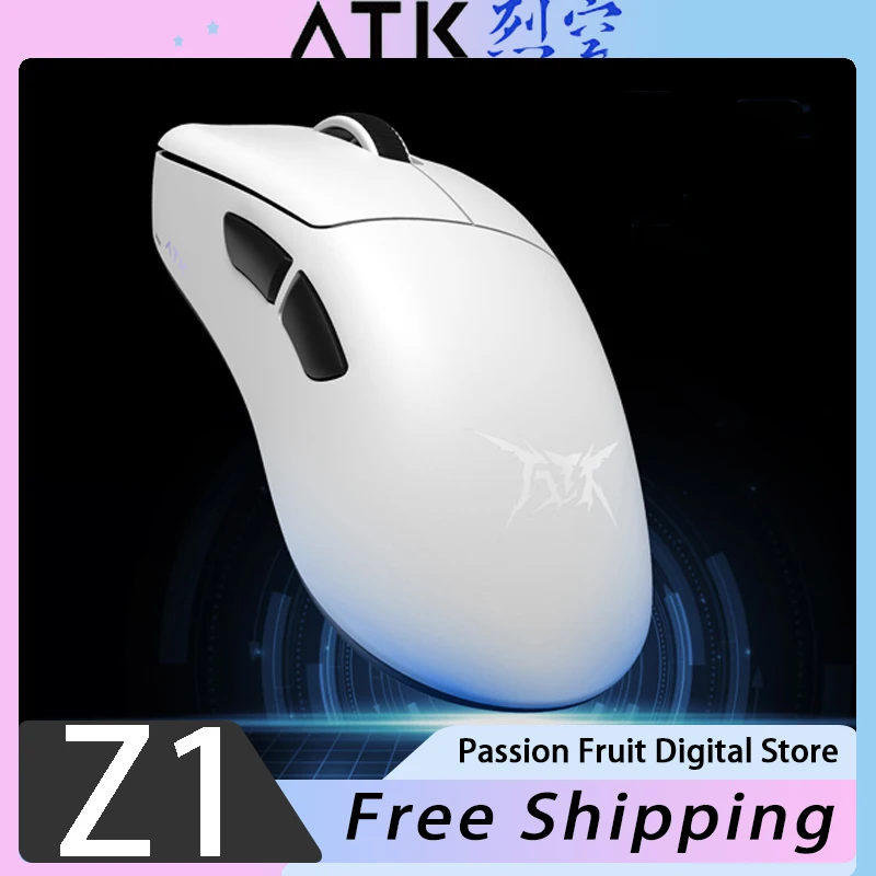 ATK Blazing Sky Z1 Mouse Liekong Z1 Mouse 8K PAW3950 Ultra Wireless Double Mode Gaming Mouse Lightweight PC Gamer Accessories