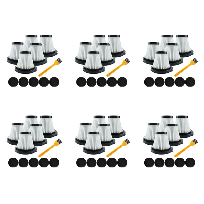 

BABZ-6X Hepa Filters Replacement For Deerma DX115 DX115S DX115C Portable Vacuum Cleaner Spare Parts