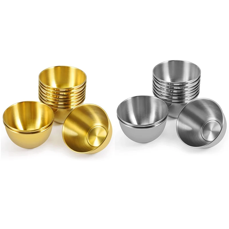 

10 шт./упаковка, круглые блюдца для соуса, 3,3 дюйма