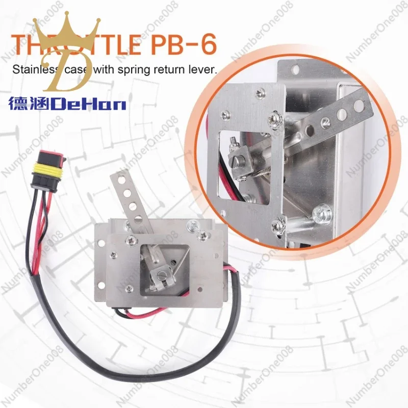 

Golf Cart Throttle Potentiometer Replacement 0-5K 3 Wires for PB-6 / PB-8 / Curtis PB8