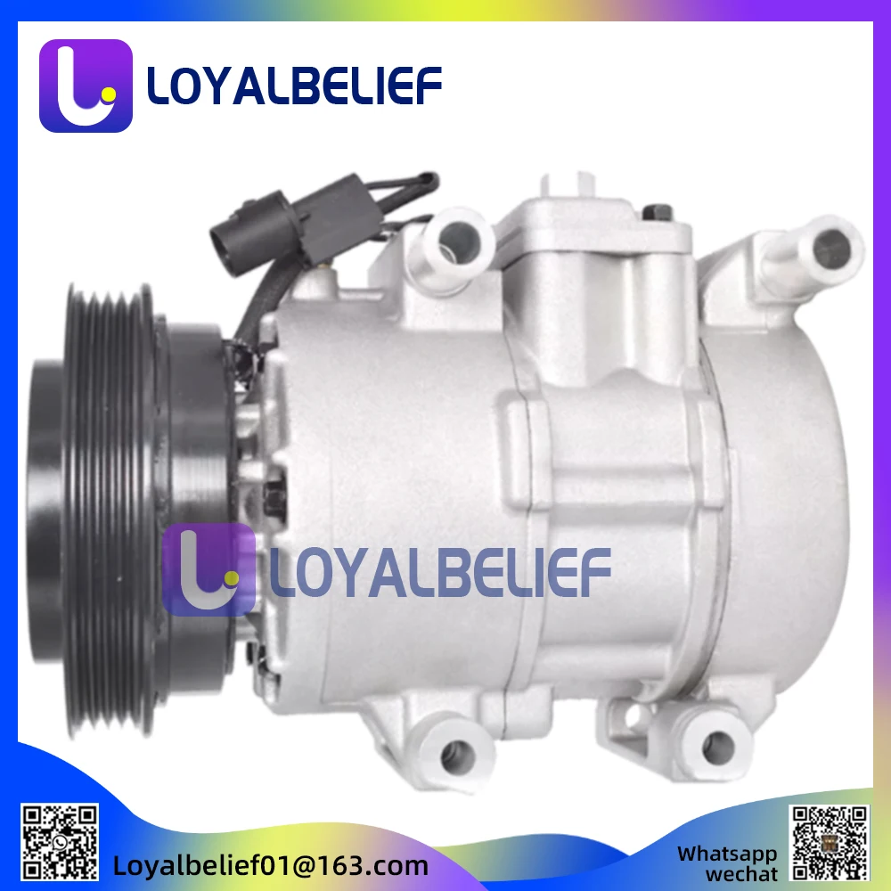 CAR AC COMPRESSOR FOR KIA SPECTRA 2.0 2007-2009 977010E125 977012F130 CO 10984C Air Conditioning Compressor