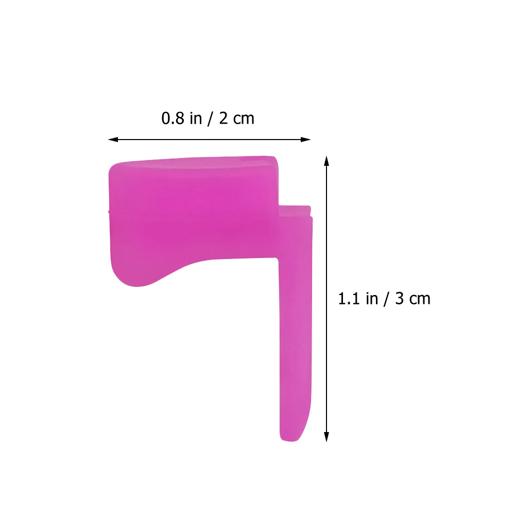 

4pcs Clarinet Thumb Rest Cushion Silicone Finger Support Soft Thumb Pad Clarinet Accessories Durable Comfort Play