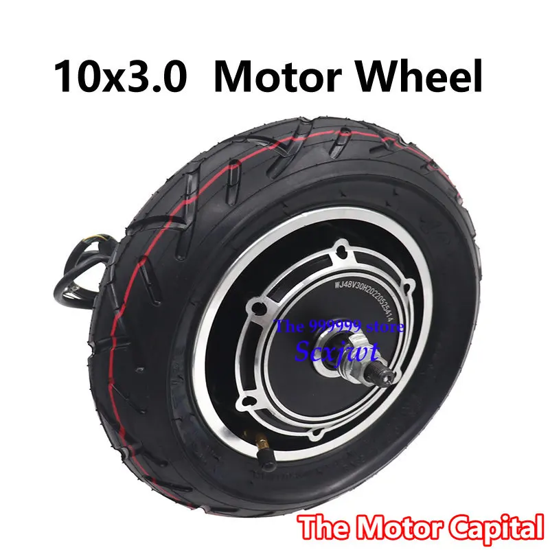 10 Inch Electric Scooter Motor Wheel For Kugoo M4 Zero 10X Dualtron Victor Eagle Speedway 4  Bike 10X3.0 Tires