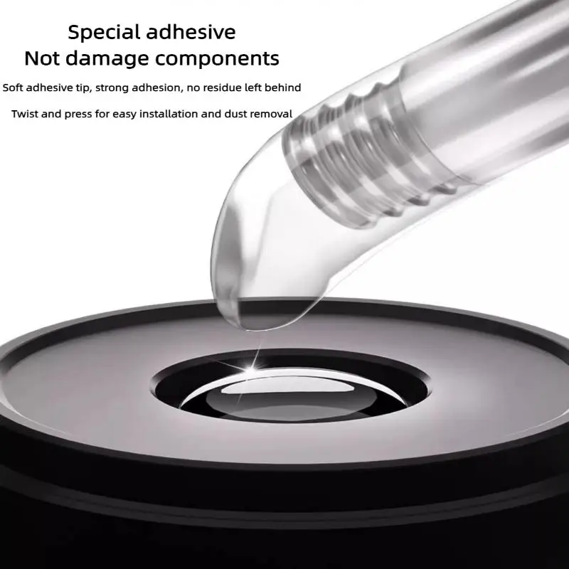 24/48Pcs Camera Portable Lens Cleaner Resin Synthetic Stick Dust Fingerprint Removal For Phone Camera Lens Screen Cleaning Tool