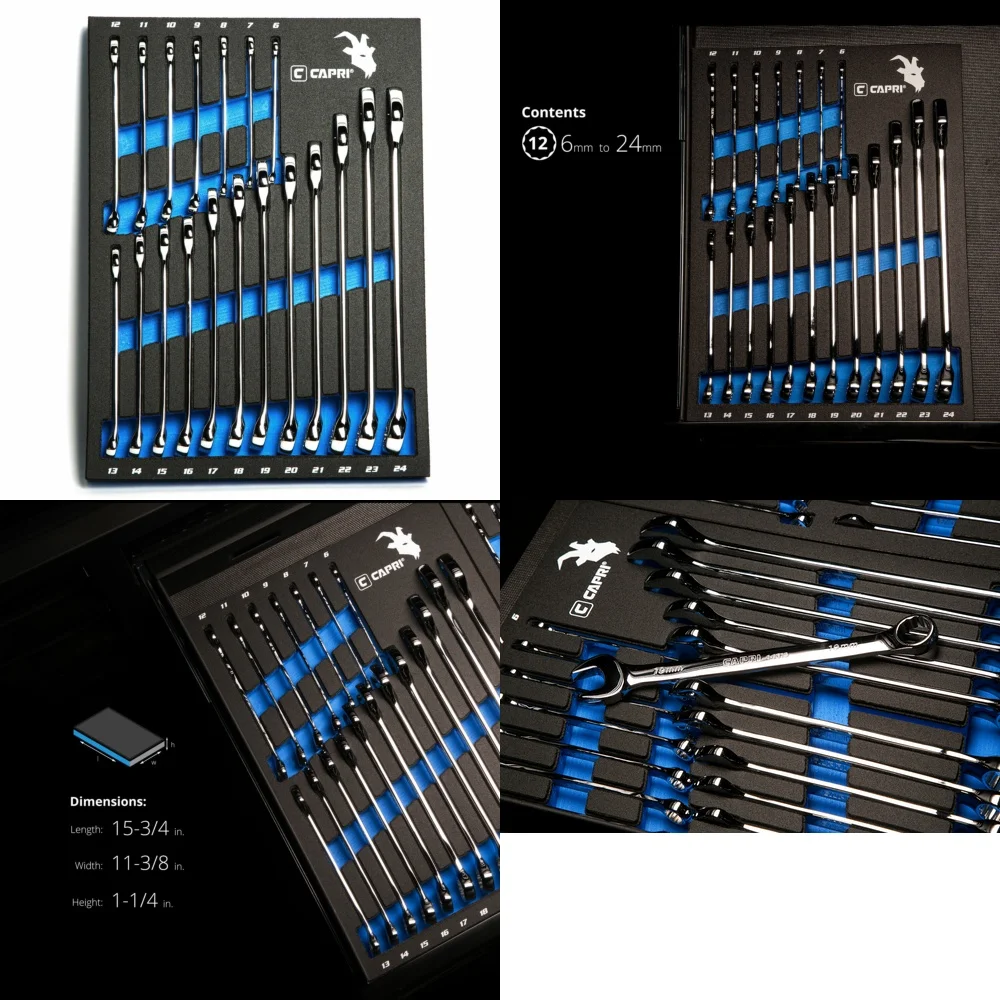 

Наборы ручных инструментов, набор из 19 метрических комбинированных ключей для лотка для инструментов для механики