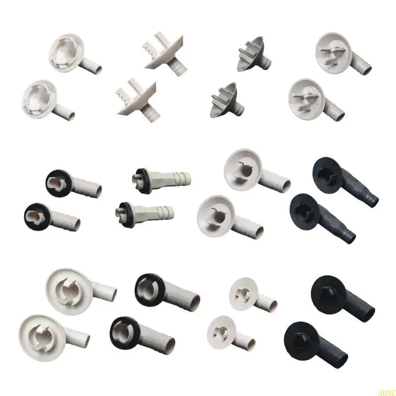 A0NC 2pcs unità esterna Connettore scarico del tubo scarico Condizionatore uscita Dranaggio Connettore Strumento del