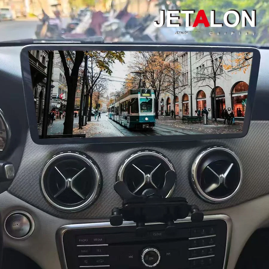 

Мультимедийный дисплей для автомобиля 2400*900 с поддержкой CarPlay и Android Auto для Mercedes-Benz GLC, A, C, V Class, CLA, GLA 2008-2018, сенсорный экран на базе Linux.