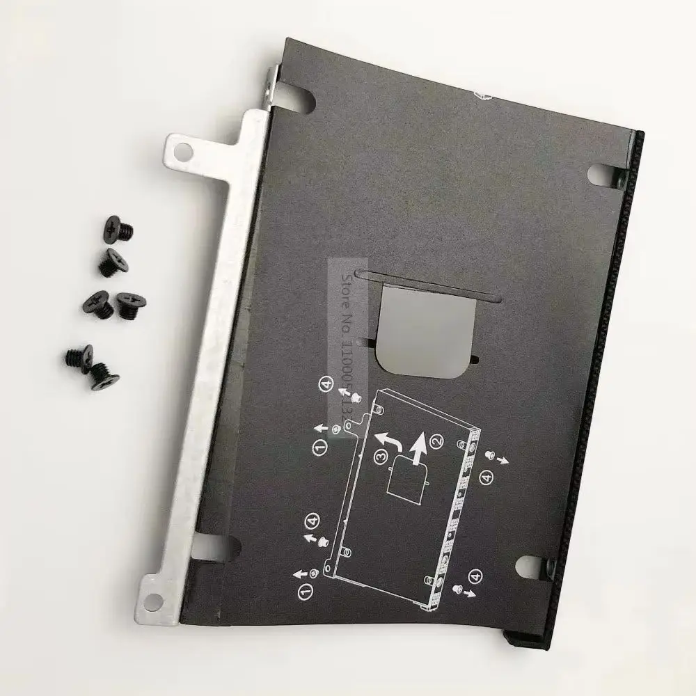 

2,5-дюймовый HDD SSD лоток для жесткого диска Caddy Frame Кронштейн-адаптер Комплект оборудования для HP ProBook 450 455 470 475 G5 — только для G5
